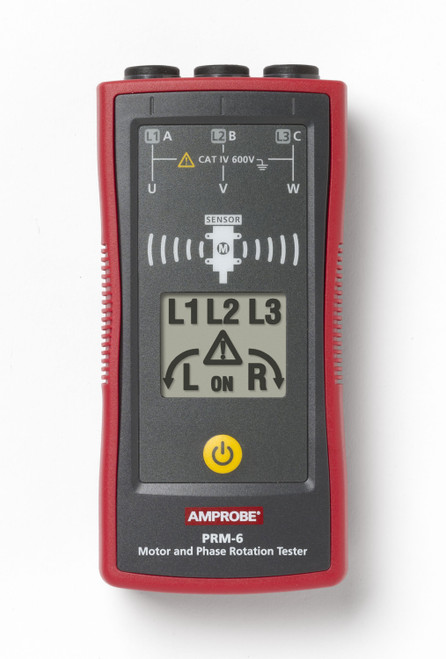 TESTEUR DE SÉQUENCE DE PHASE ET DE ROTATION DU MOTEUR - MODÈLE #PRM-6