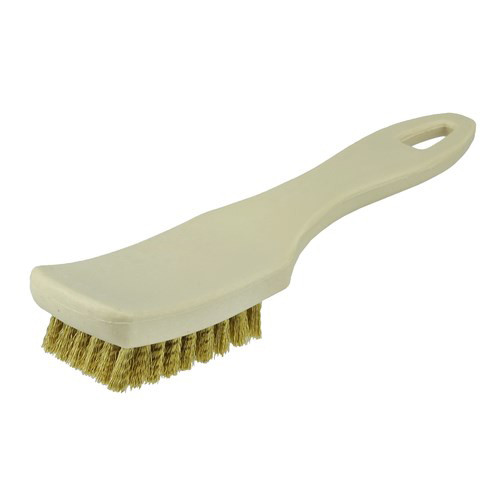 Petite brosse de nettoyage de pneus, remplissage de fil de laiton