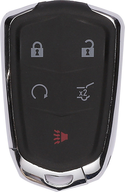 PREMIUM - 5-BUTTON IKEY, GM STYLE PROGRAMMABLE SMART KEY - PROGRAM WITH KM100 TABLET