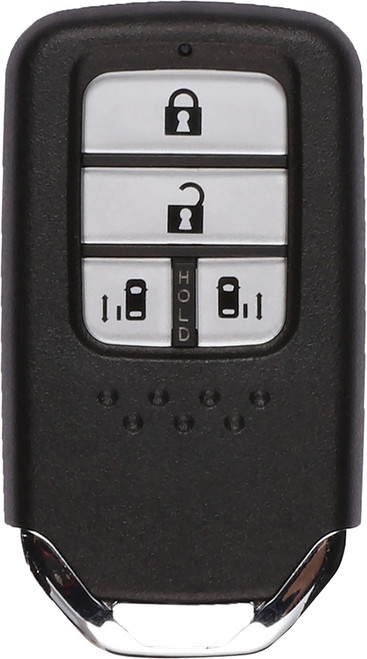 PREMIUM - 4-BUTTON IKEY, HONDA STYLE PROGRAMMABLE SMART KEY - PROGRAM WITH KM100 TABLET