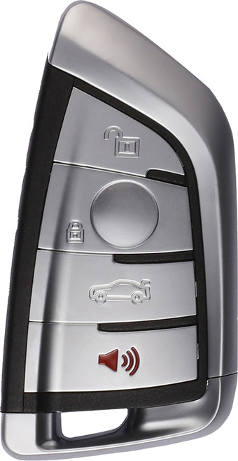 RASOIR - IKEY À 4 BOUTONS, TOUCHE INTELLIGENTE PROGRAMMABLE DE STYLE BMW - PROGRAMME AVEC TABLETTE KM100