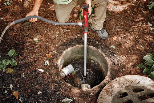 PG250 - M12™ WATER TRANSFER STICK PUMP (BARE TOOL), 9 GPM, 36" SUBMERSIBLE ALUMINUM BARREL, 3/4" OUTLET