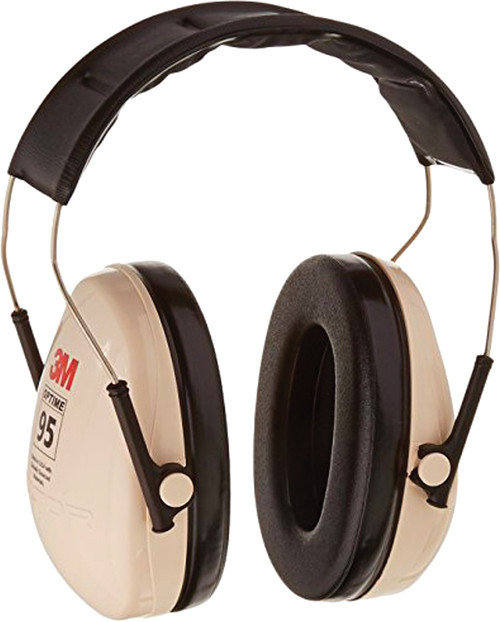 PELTOR OPTIME 95 EARMUFFS, H6A, OVER-THE-HEAD