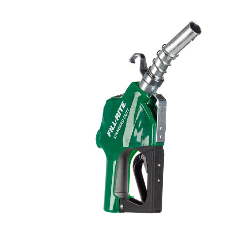 PG239 - SD SERIES 1" DIESEL AUTOMATIC NOZZLE (GREEN), 1-1/8" SPOUT O.D., 25 GPM/95 LPM, 1" NPTF INLET