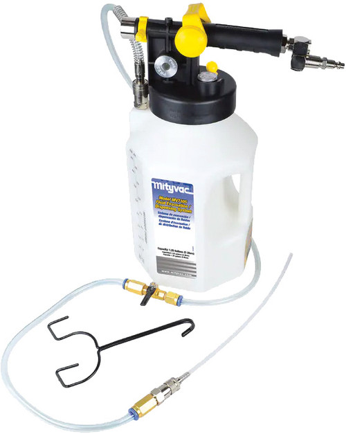 PG241  -  5L (1.2-GALLON) CAPACITY FLUID EVACUATOR/DISPENSER, INCL. FLEX HOSE W/CONTROL VALVE & 12" EVACUATION WAND