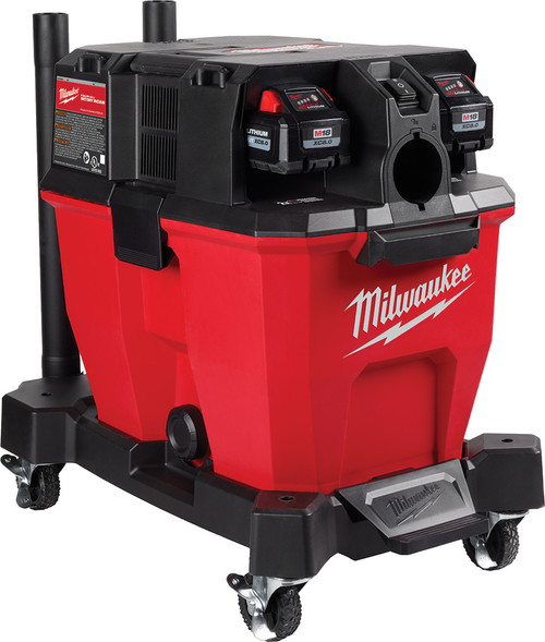 PG273 - M18 FUEL™ DUAL-BATTERY 9 GALLON WET/DRY VACUUM KIT, (2) 18V XC8.0 BATTERIES, (1) DUAL-BAY CHARGER