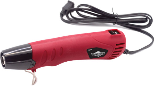 PG323 - VAPER® - MINI PISTOLET THERMIQUE 120V DE 350W, 9" DE LONG, PIED PLIANT ET DÉFLECTEUR THERMIQUE, CORDON DE 6 PI