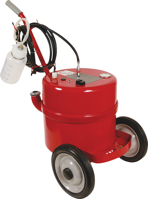 4.0-GALLON ELECTRIC BRAKE BLEEDER, 10 FT. HOSE, 0-50 PSI