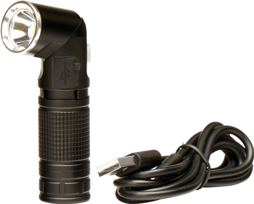 PG35 - 600 LUMENS SCOUT SWIVEL HEAD RECHARGEABLE POCKET FLASHLIGHT