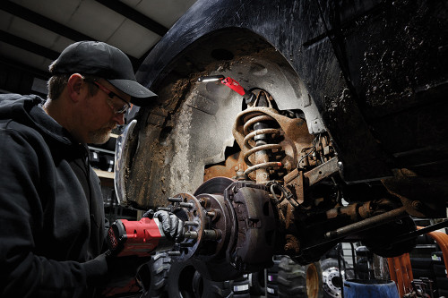 PG412 - 550 LUMENS REDLITHIUM™ USB STICK LIGHT WITH MAGNET & CHARGING DOCK