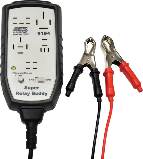 PG46 - 12V SUPER RELAIS BUDDY®, VÉRIFIE 6 RELAIS 12V DIFFÉRENTS
