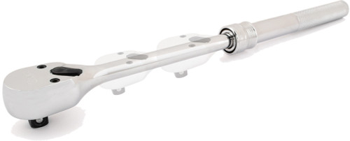 PG142 - 3/8" DRIVE 72-TOOTH REVERSIBLE RATCHET, EXTENDABLE FROM 8.5" TO 12.8"