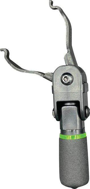 PG24 - BUTTON CLIP TOOL WITH SWIVEL HEAD, USED TO DISCONNECT FUEL, EVAP, AND DEF FITTINGS WITH BUTTON-TYPE CONNECTORS