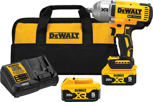 PG59 - 20V MAX* XR® 1/2" COUPLE ÉLEVÉ CLÉ À CHOCS AVEC ENCLUME À ANNEAU DE PORC, 1030 PI-LB. 2300 TR/MIN