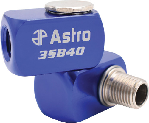 PG101 - 360 DEGREE HIGH FLOW AIR SWIVEL CONNECTOR, 1/4" NPT