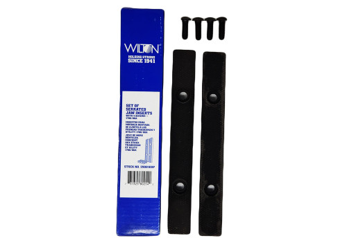 Ensemble d’inserts de mâchoire dentelée avec 4 vis, 1780/80A, en boîte