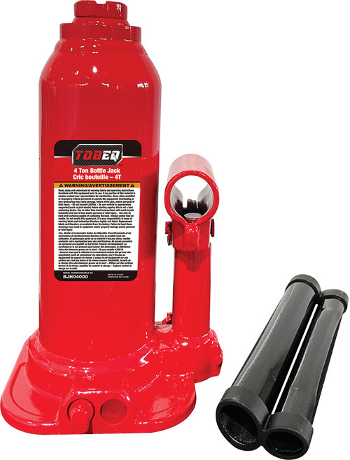 PG227 - CRIC À BOUTEILLE HYDRAULIQUE DE 4 TONNES, HAUTEUR MIN/MAX : 7,7 » - 14,7 »