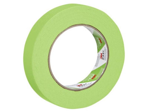 SCOTCH 1” 233+ GREEN AUTO MASKING TAPE, ( CS/24 )