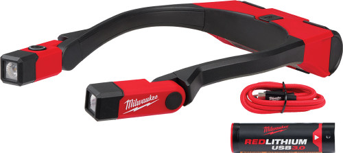 PG406 - 400/250 LUMENS REDLITHIUM™ USB RECHARGEABLE NECK LIGHT