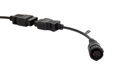 Linde ronde 7 broches câble de diagnostic