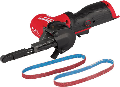 PG68 - CARBURANT™ M12 3/8 » X 13 » FICHIER DE BANDE BANDE (OUTIL NU), INCLUANT (2) 60 COURROIES DE GRIT