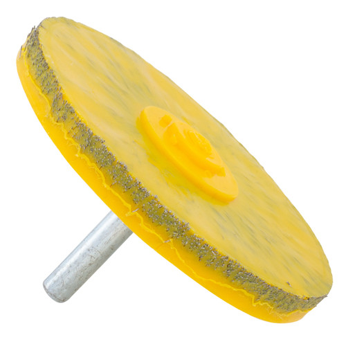 ENCAPSULATED WIRE WHEEL 3" X 1/4" SHANK