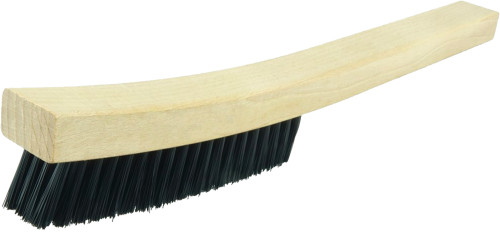 PG115 - 13" PLATER'S BRUSH, NYLON FILL, 4 X 18 ROWS