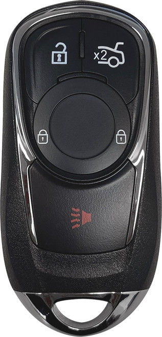 IKEY PROGRAMMABLE À 4 BOUTONS DE STYLE BUICK (DÉVERROUILLAGE, VERROUILLAGE, TRONC, PANIQUE)