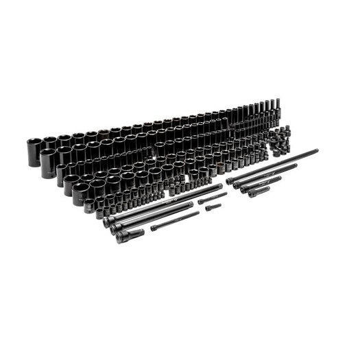 ENSEMBLE DE PRISES D’IMPACT 209PC 1/4 », 3/8 », 1/2 »