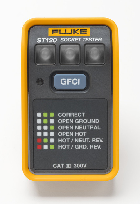 TESTEUR DE PRISE AVEC LEDS, BOUTON DE TEST GFCI ; VERSION D’AMER