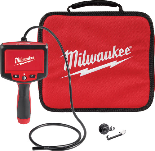 PG58 - CAMÉRA D’INSPECTION M-SPECTOR™ DE 4 PI, TÊTE DE CAMÉRA 10 MM, ÉCRAN LCD 4,3", ROTATION D’IMAGE DE 180°, INCLUS (4) PILES AA