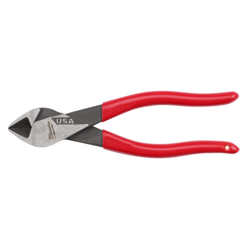 7" DIAGONAL DIPPED GRIP CUTTING PLIERS (USA)