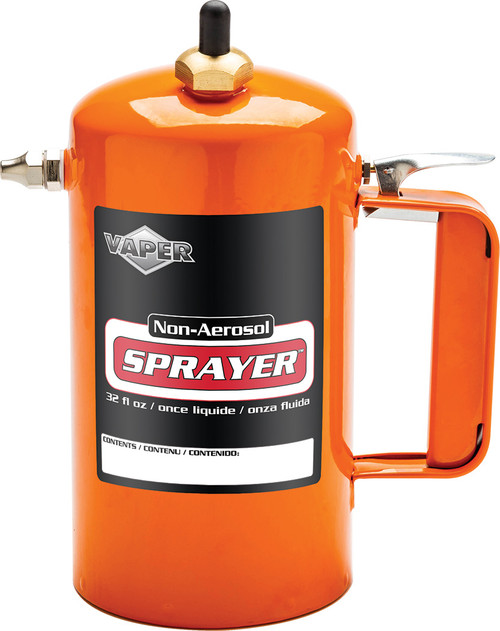 PG284 - NON-AEROSOL REFILLABLE SPRAYER (ORANGE), 32 OZ, 80-150 PSI