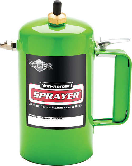 PG269 - NON-AEROSOL REFILLABLE SPRAYER (GREEN), 32 OZ, 80-150 PSI
