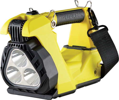 PG415 - LANTERNE MULTIFONCTION RECHARGEABLE À EMBRAYAGE® VULCAN (JAUNE), 1700 LUMENS, 120VAC/12VDC