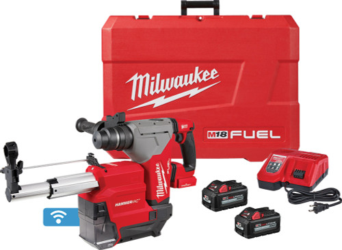 PG66 - M18 FUEL™ 1-1/8" SDS PLUS ROTARY HAMMER W/ ONE-KEY™ & HAMMERVAC™ DEDICATED DUST EXTRACTOR KIT