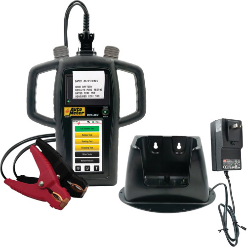 PG390 - HAND-HELD 6V & 12V BATTERY & ELECTRICAL SYSTEM ANALYZER W/ PRINTER, LCD TOUCHSCREEN, WI-FI, 40A TEST CAP.