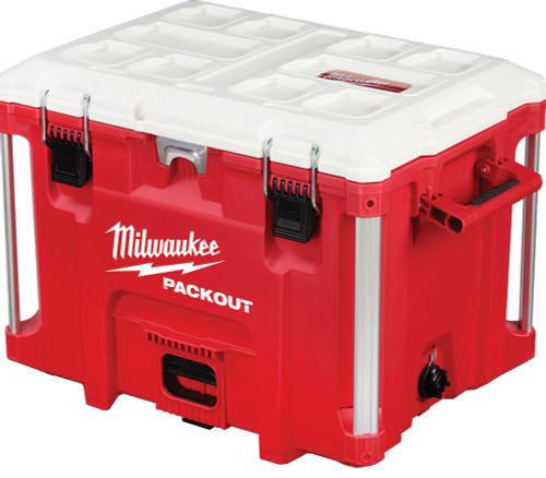 PG5 - PACKOUT™ 40 QUART XL COOLER WITH INTERIOR STORAGE TRAY & DIVIDER, 16" X 22" X 17"