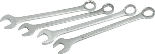 PG164 - 4-PIECE SAE RAISED PANEL JUMBO COMBINATION WRENCH SET, 2-1/8" TO 2-1/2"