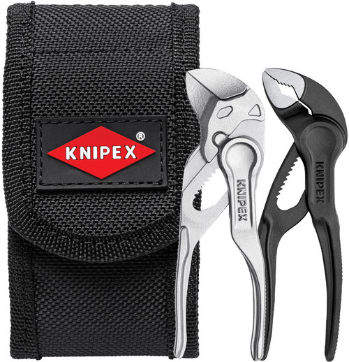 PG181 - 2-PC MINI PLIERS SET IN BELT POUCH