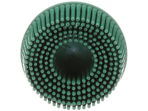 Scotch-Brite™ Roloc™ Bristle Disc, 50, 3 in x 5/8 in (7.62 cm x 1.59 cm)