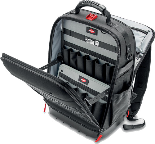 PG218 - MODULAR X18 TOOL BACKPACK (TOOLS NOT INCLUDED), 33 LBS CAPACITY, WATERPROOF MOLDED BOTTOM, 20-7/8" X 13-3/8" X 8-1/4" PG218 - MODULAR X18 TOOL BACKPACK (TOOLS NOT INCLUDED), 33 LBS CAPACITY, WATERPROOF MOLDED BOTTOM, 20-7/8" X 13-3/8" X 8-1/4"