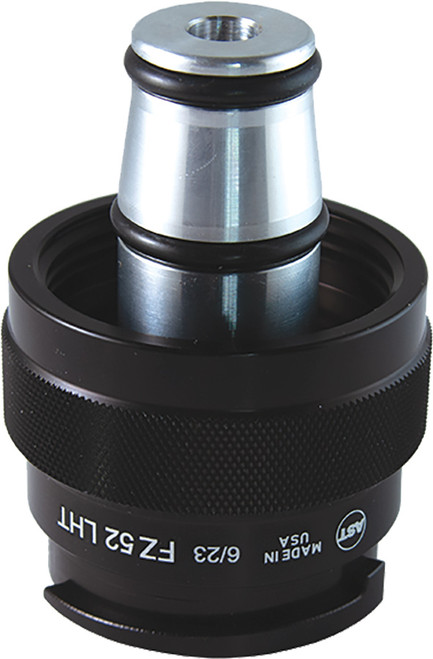 COOLANT PRESSURE ADAPTER FOR GM TRUCKS WITH DURAMAX ENGINES WITH M52 X 2.5 LH THREADED COOLANT RESERVOIRS