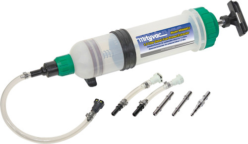 PG237 - 1.5L FUEL & FLUID EXTRACTOR/PRIMER/DISPENSER KIT WITH ADAPTERS FOR DIESEL FUEL