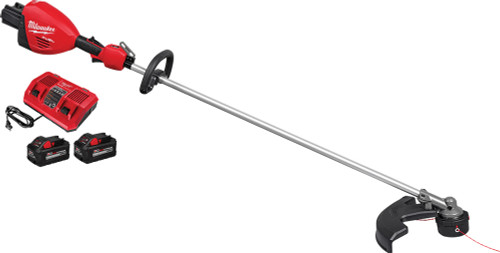 M18 FUEL™ 17" KIT DE COUPE-BORDURE À DOUBLE BATTERIE, (2) BATTERIES XC8.0, (1) CHARGEUR RAPIDE SIMULTANÉ À DOUBLE BAIE