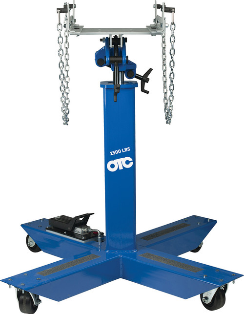 PG235 - AIR-ASSISTED 1,500-LB CAPACITY HIGH-LIFT TRANSMISSION JACK, 41.5"-65" HEIGHT