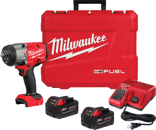 PG60 - M18 FUEL™ 1/2" DRIVE HIGH TORQUE IMPACT WRENCH KIT WITH FRICTION RING KIT