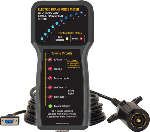 PG50 - ELECTRIC BRAKE FORCE METER WITH DYNAMIC LOAD SIMULATION AND CIRCUIT TESTING (3RD GEN)