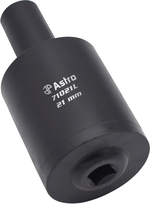 PG339 - DOUILLE DE COUPLE À ÉCROU MINCE DE 21 MM (13/16 ») AVEC CONCEPTION DE TAMBOUR CREUX POUR CLÉS À IMPACT 1/2 » DR.