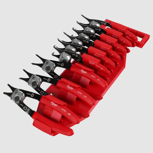 9PC SNAP RING PLIERS SET